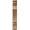 Ekena Millwork 8-in W x 34-in D x 46-in H Balboa Trad Rough Cedar Woodgrain TimberThane Outlooker, Primed Tan OUTUR080X34X46BOA04RCPR - alternate 3